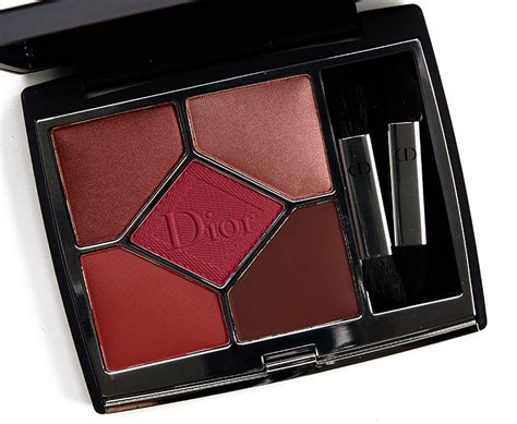 dior red eyeshadow